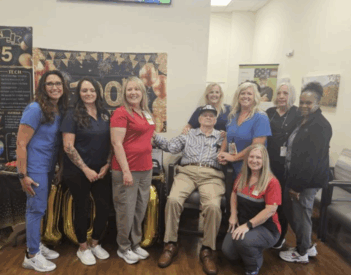 Guntersville VA clinic celebrates veteran’s 100th